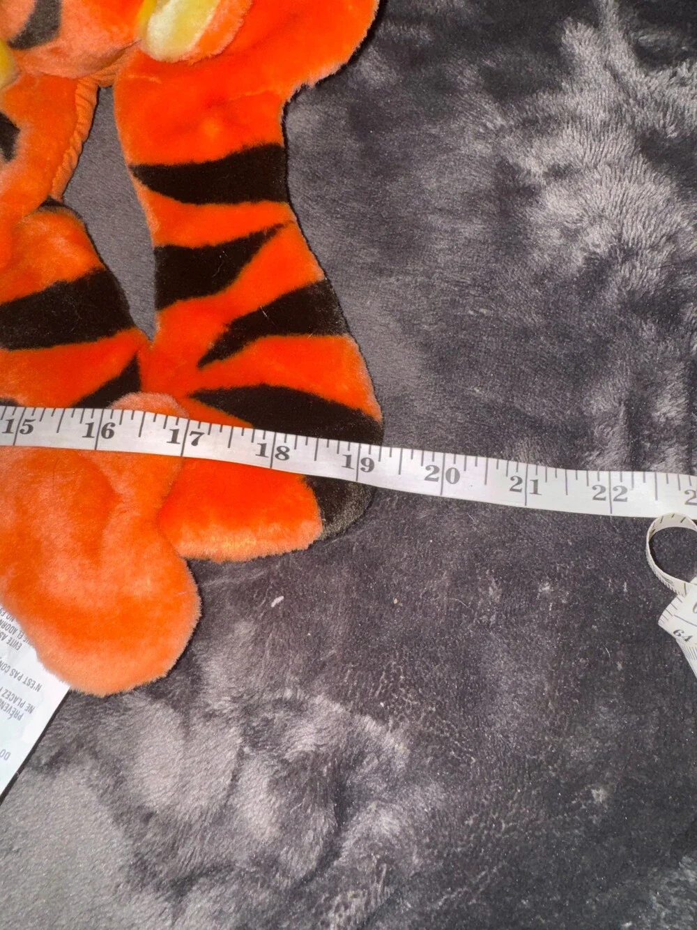 Vintage Disney Tigger fleece wall hanging